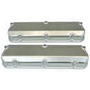 Moroso Ford 302/351W Valve Cover w/Billet Rail - 2.75in - Aluminum - Pair-1