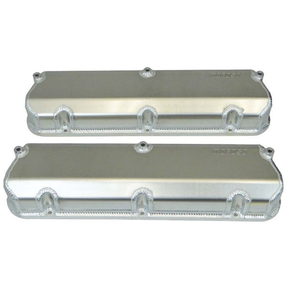 Moroso Ford 302/351W Valve Cover w/Billet Rail - 2.75in - Aluminum - Pair