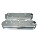 Moroso GM LS Valve Cover - 2.5in - w/Coil Mounts - COPO Breathers on Each Cover - Billet Alum - Pair-1