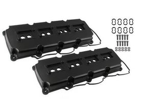 Mr. Gasket Fabricated Valve Covers - Black Finish 2003-2020 Mopar 5.7L, 6.1L, 6.4L Gen III Hemi
