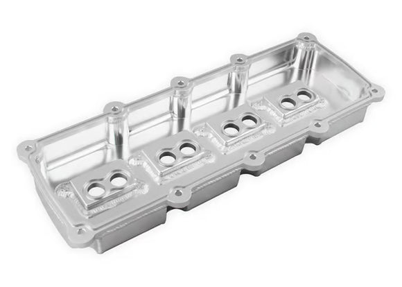 Mr. Gasket Fabricated Valve Covers - Silver Finish 2003-2020 Mopar 5.7L, 6.1L, 6.4L Gen III Hemi