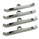 Moroso Ford Valve Cover Hold Downs - Steel - Chrome Plated - Set of 4-1