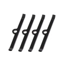 Moroso Pontiac Valve Cover Hold Downs - Steel - Chrome Plated - Set of 4-1