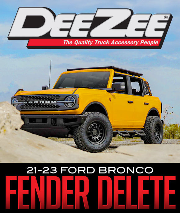 Deezee 21-23 Ford Bronco Bronco Fender Delete