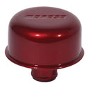 Moroso Valve Cover Breather - 1.22in Diameter - One Piece Push-In Type - Red Powder Coat-1