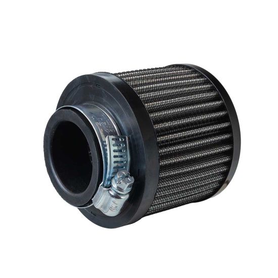 BREATHER, CLAMP ON, NO HOOD, BLACK