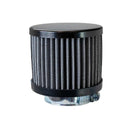 BREATHER, CLAMP ON, NO HOOD, BLACK-1