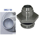 Moroso GM LS Valve Cover Breather Kit -12An Male Fitting - Single Tab Oil Fille Hole-1