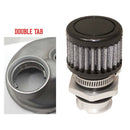 Moroso GM LS Valve Cover Breather Kit - OEM - Double Tab Oil Fill Hole - Black Finish-1