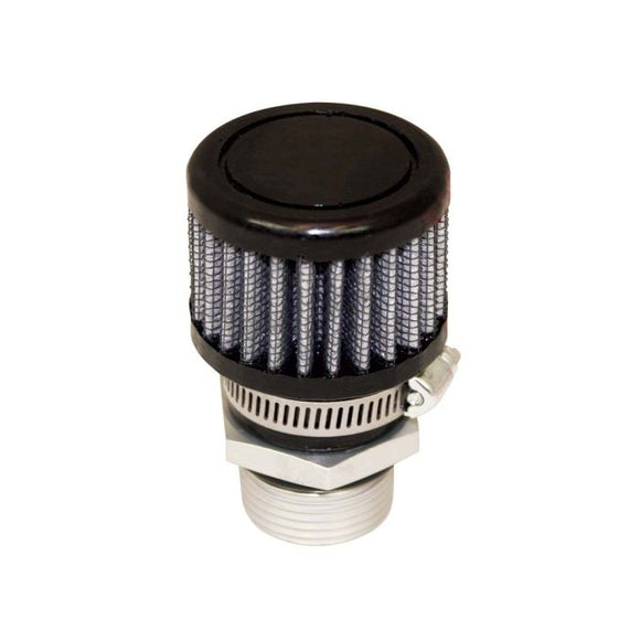 Moroso GM LS Valve Cover Breather Kit - Moroso - Black Finish