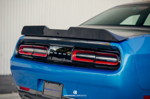 Anderson Composites 15-18 Dodge Challenger Hellcat Type-SA Rear Spoiler