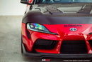 TS-STYLE RED DRY CARBON HOOD FOR 2020-2021 TOYOTA GR SUPRA-9