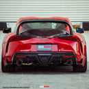 RED DRY CARBON TRUNK LID FOR 2020-2021 TOYOTA GR SUPRA-9