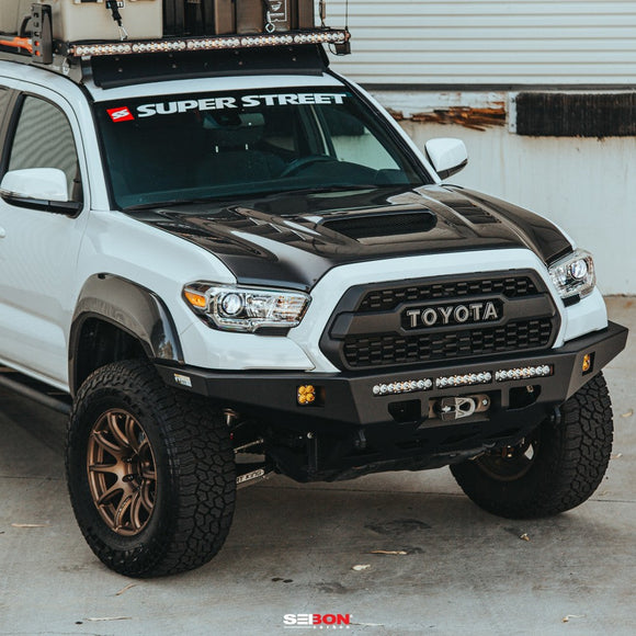 Seibon 2018+ Toyota Tacoma TS-Style Carbon Fiber Hood