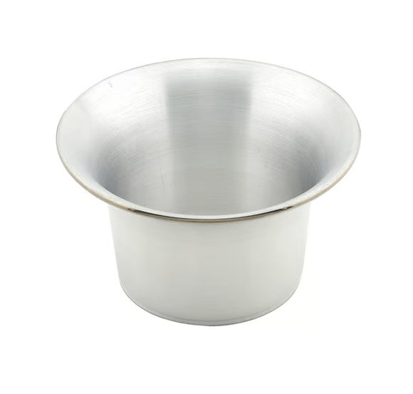 Mr. Gasket Velocity Stack - Polished Aluminum - 5 Inch Tall x 8-1/2" Diameter