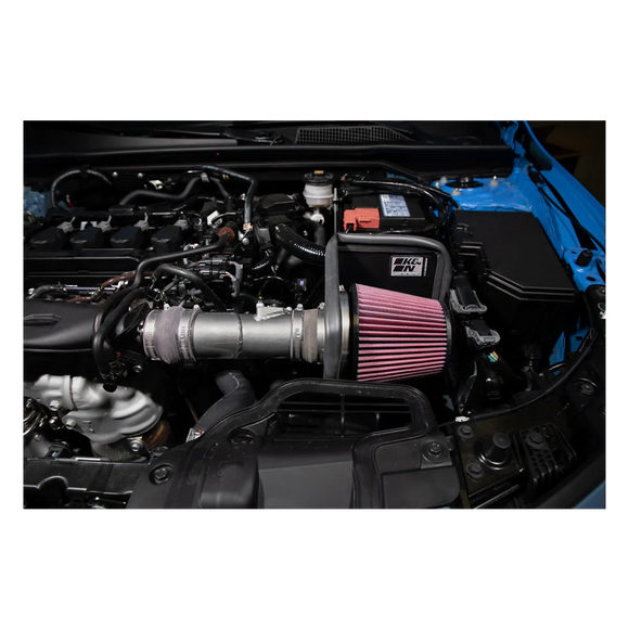 K&N 2022 Honda Civic 1.5L Turbo L4 Silver Typhoon Intake