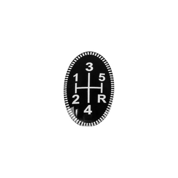 HURST 5-SPEED SHIFT PATTERN INDICATOR FOR MOPAR PISTOL GRIP