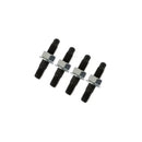 Mr. Gasket Black Bullet Tip-Carb Stud 5/16 Inch x 1-1/2 Inch Long-1