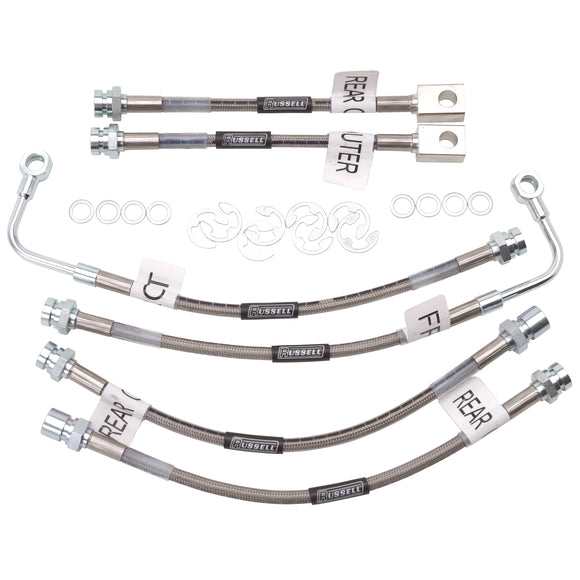 Russell Performance 98-02 Pontiac Firebird (with Traction Control) Brake Line Kit