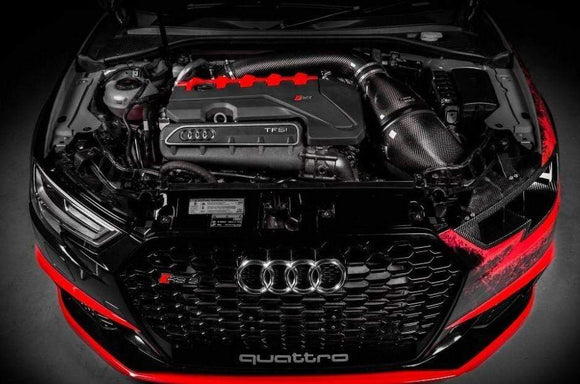 Eventuri Prepreg Carbon Fiber Headlamp Duct System Audi RS3 8V