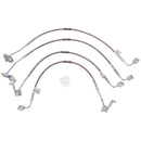 Russell Performance 07-08 Jeep Wrangler JK with 6in Lift Brake Line Kit-1