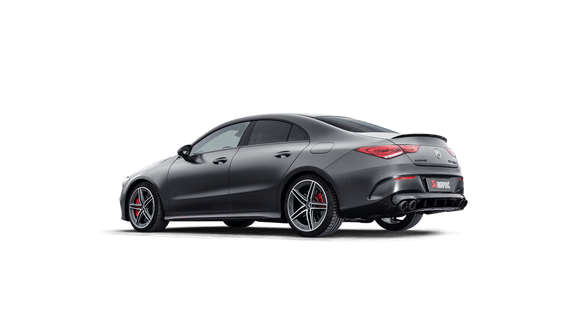 Akrapovic 2020 Mercedes-Benz CLA 45S AMG (C118/X118) Evo Line (Titanium) w/Carbon Tips/SS Link Pipes