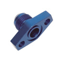 Russell Performance -10 AN Blue Oil Drain to Male Fitting (Includes Viton O-ring)-1