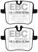 EBC 2018+ BMW M5 F90 Bluestuff Rear Brake Pads-1