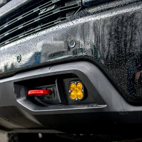Baja Designs 2019 Silverado 1500 Sport Fog Pocket Mount Kit - 0