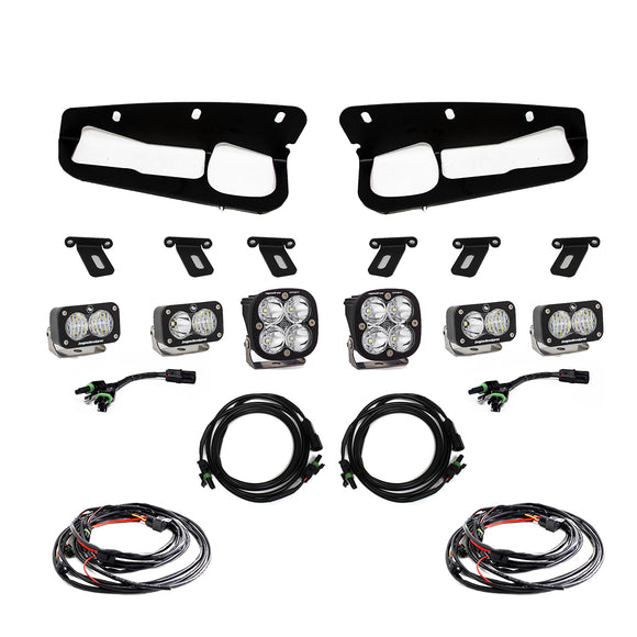 Baja Designs 2021+ Ford Bronco Fog Pocket Kit 21-Up Sportsmen w/Upfitter