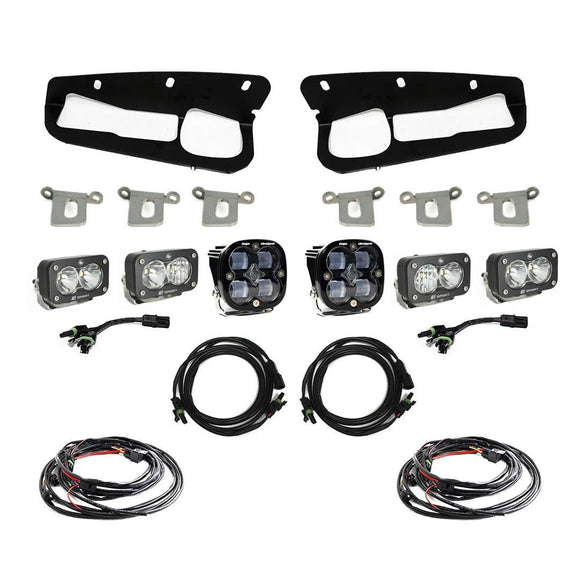 Baja Designs 2021+ Ford Bronco Clear SAE Fog Pocket Kit