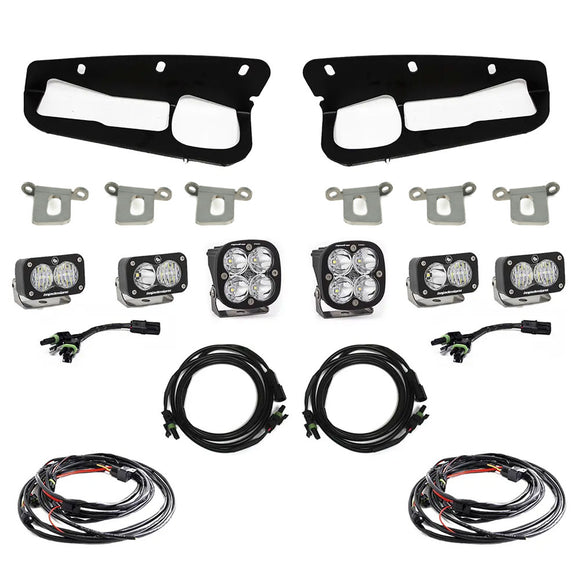 Baja Designs 2021+ Ford Bronco Fog Pocket Kit 21-Up Pro w/Upfitter