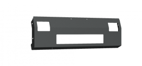 Road Armor 99-07 Ford F-250/F-350 Vaquero Front Non-Winch Plate - Tex Blk