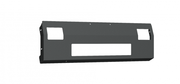 Road Armor 99-07 Ford F-250/F-350 Vaquero Front Non-Winch Plate - Tex Blk