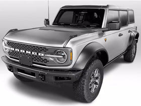 Bushwacker 2021+ Ford Bronco 4-Door Extend-A-Flares 4pc - Black
