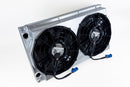 CSF Motorsport Radiator with Shroud - 14in SPAL Brushless Fans - Harnesses-1