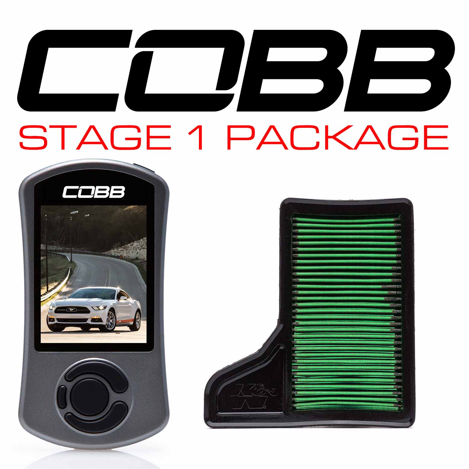 STAGE 1 POWER PACKAGE FOR FORD MUSTANG ECOBOOST 2015-2023