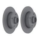 Brake Rotor Set (Rear) - VW MK3 / Golf / Jetta / Passat | 6N0615601-ZIM-QTY2-1