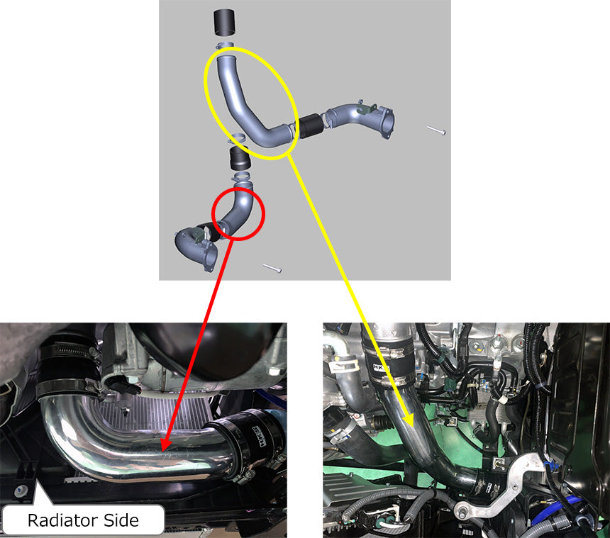 HKS I/C PIPING KIT FL5 - 0