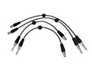 Flat 6 Motorsports - Performance Stainless Steel Brake Lines (Macan)-5