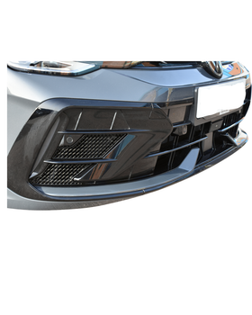 Zunsport Volkswagen Golf R MK8.5 Outer Grille Set - Black Finish - 0