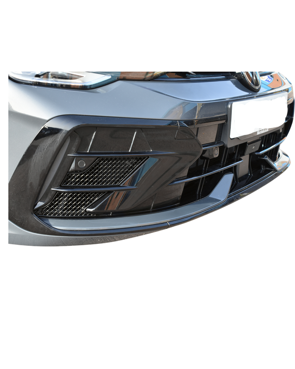Zunsport Volkswagen Golf R MK8.5 Outer Grille Set - Black Finish