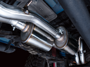 AWE 0FG Exhaust with BashGuard for 3rd Gen Tacoma - Dual Chrome Silver Tips-10