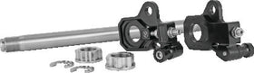 Performance Machine HD Touring Axle Adj Kit - Black Ano - 0