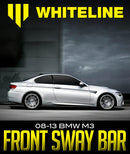 WHITELINE HEAVY DUTY FRONT SWAY BAR: 2008–2013 BMW M3-2