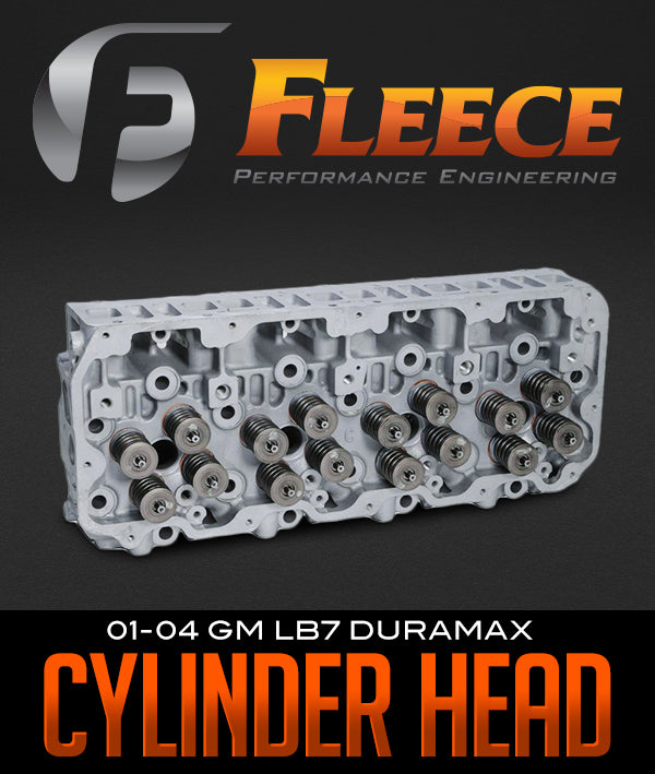 FLEECE PERFORMANCE FREEDOM SERIES DURAMAX CYLINDER HEAD: 2001–2004 GM LB7