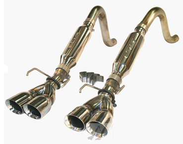 STREET LEGAL PERFORMANCE LOUDMOUTH AXLE-BACK EXHAUST SYSTEM: 2005–2008 CHEVY CORVETTE