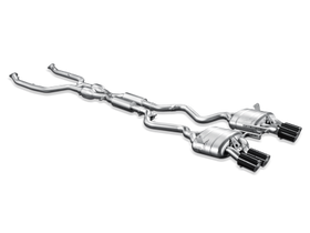 Akrapovic 07-13 BMW M3 (E92 E93) Evolution Line w/ Cat (Titanium) w/ Carbon Tips - 0