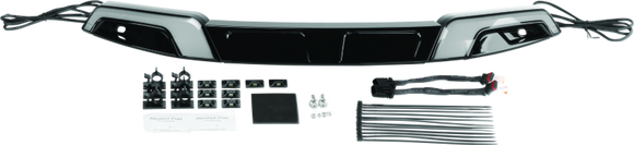 Kuryakyn Tracer Windshield Trim 14-Up FLH Models Black