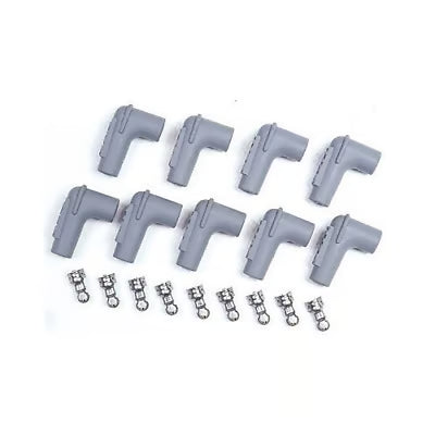 MSD Distributor Boot & Terminal Kit 90 Deg HEI Gray